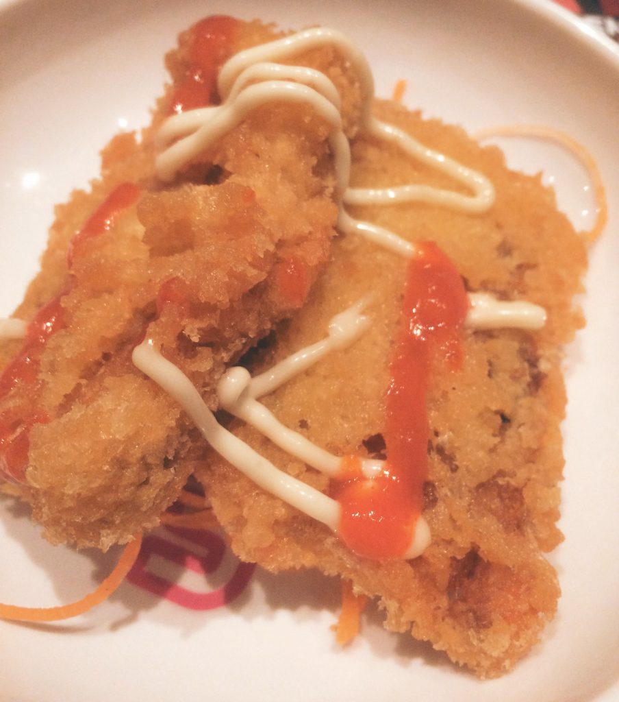 Katsu Fish Cake - No we are talking. But Katsu, thats basically Birdseye territory, and a fish cake? We could have stayed on shore and gone the chippy